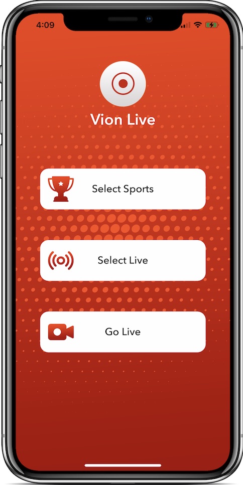 VionLive - Stream live sports from anywhere